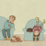 New years tree, O new years tree, Oh new years tree, Oh new year's tree, new year's tree, decorating kit for christmas tree into a new year tree, mack and mae holiday, mack & mae holiday, bored, bored after christmas, thinking, children's book, holiday children's book, classic, picture book